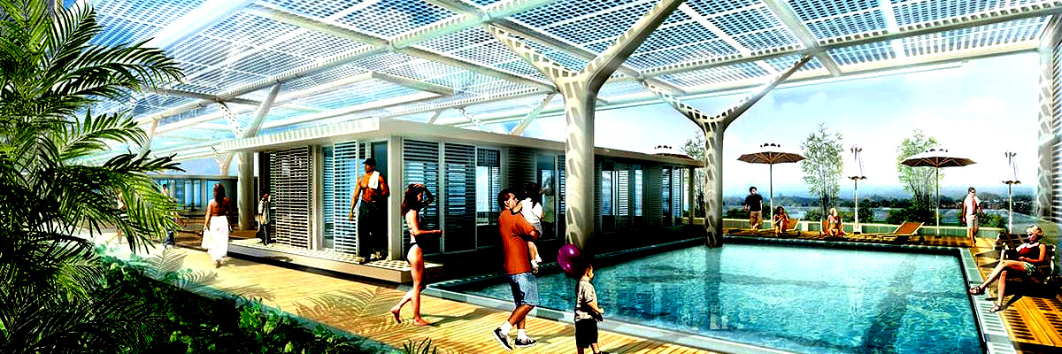 Primavera City Rooftop with Solar Panels